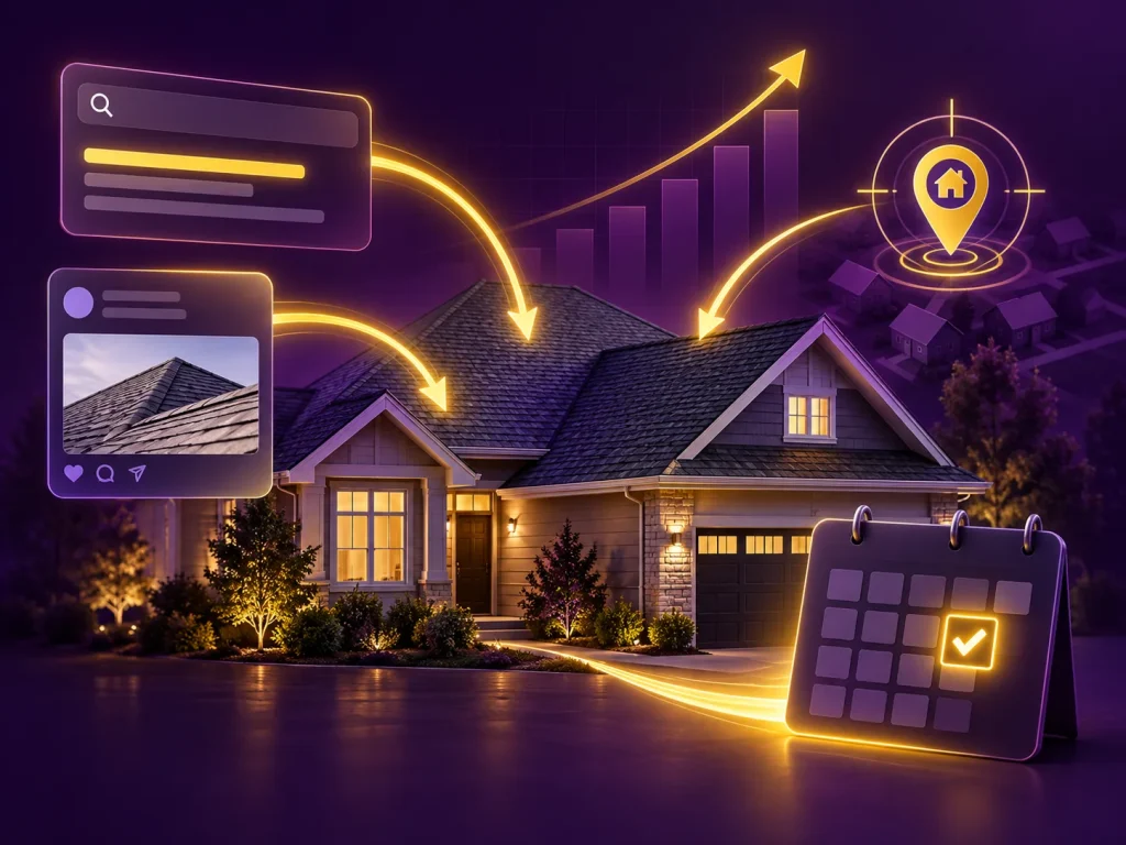 Golden leads booked roofing jobs