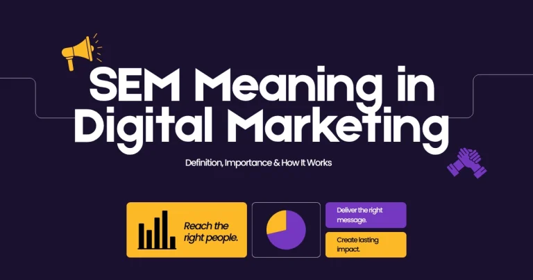 SEM stands for Search Engine Marketing, a paid digital marketing strategy