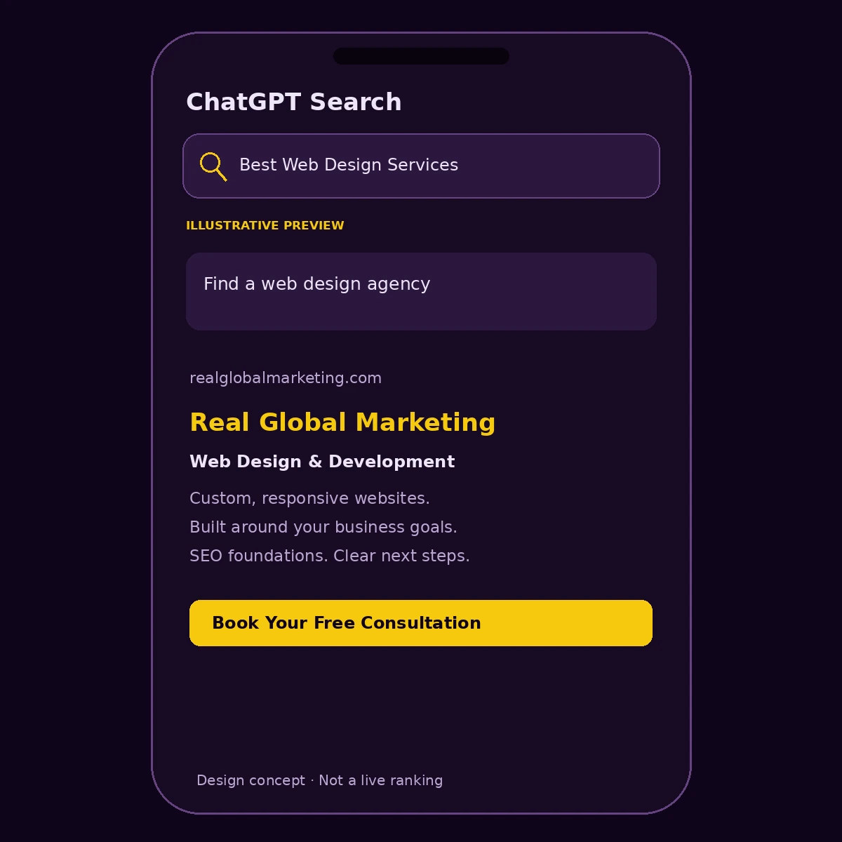 #1 in ChatGPT Search illustration