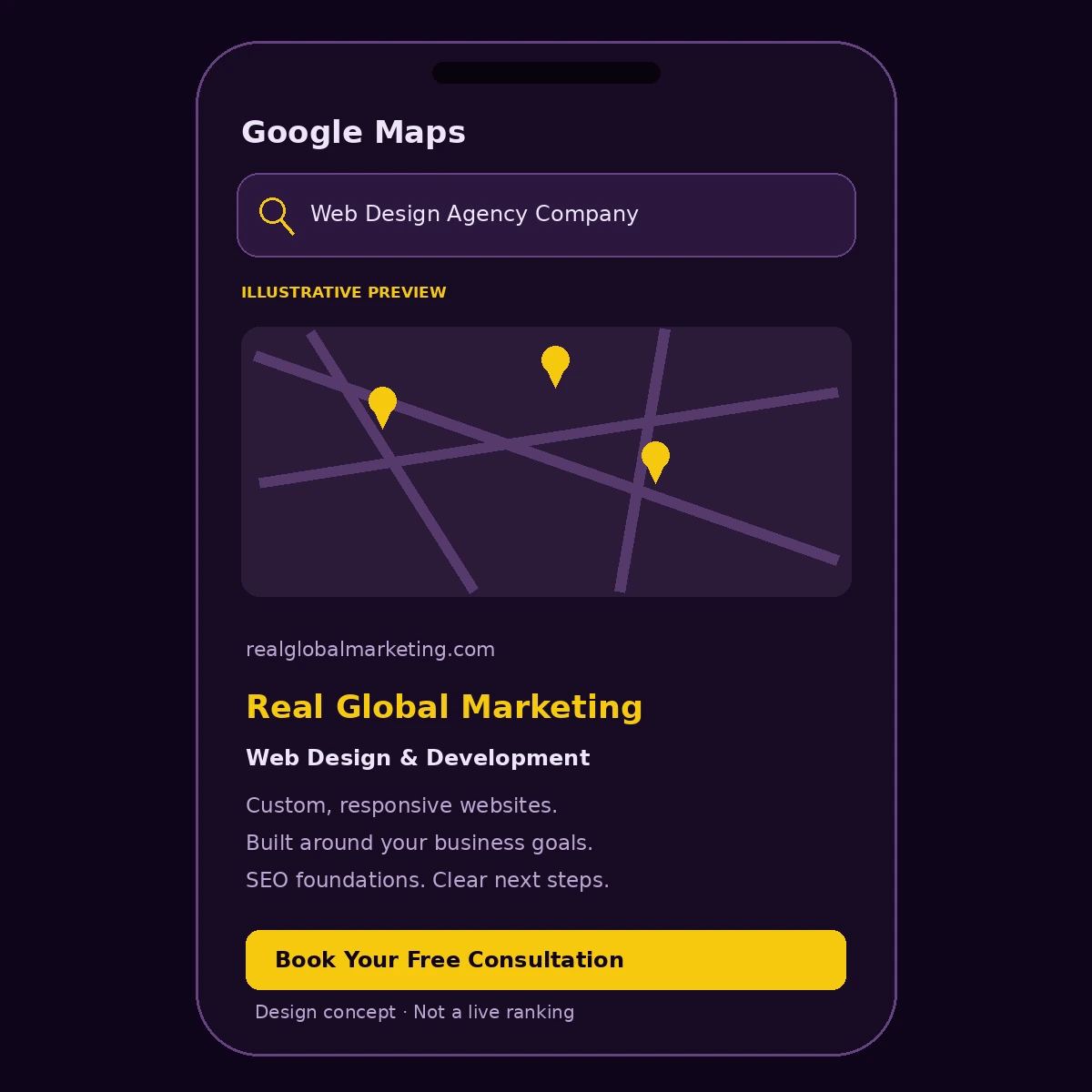 #1 in Google Maps Search illustration
