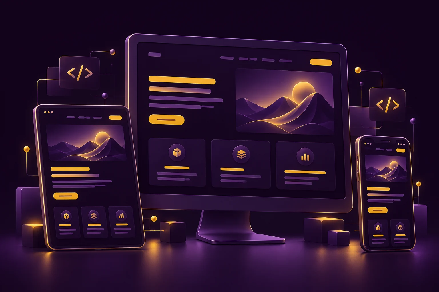 Responsive Development illustration