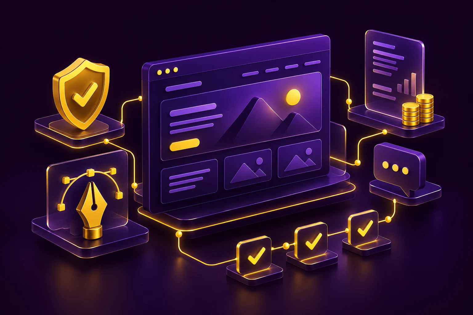 Why Choose Real Global Marketing for Your Custom Web Design Agency illustration