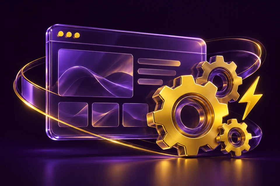 RGM SEO Technical in purple and yellow